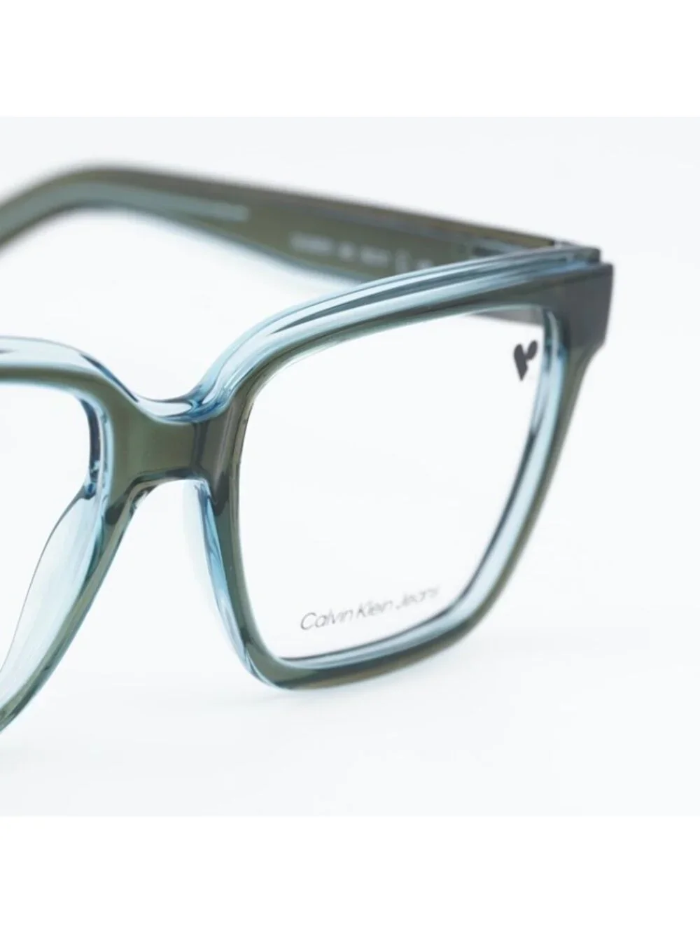 Calvin Klein Jeans CKJ24619 300 Eyeglasses Green 53mm Square Frame
